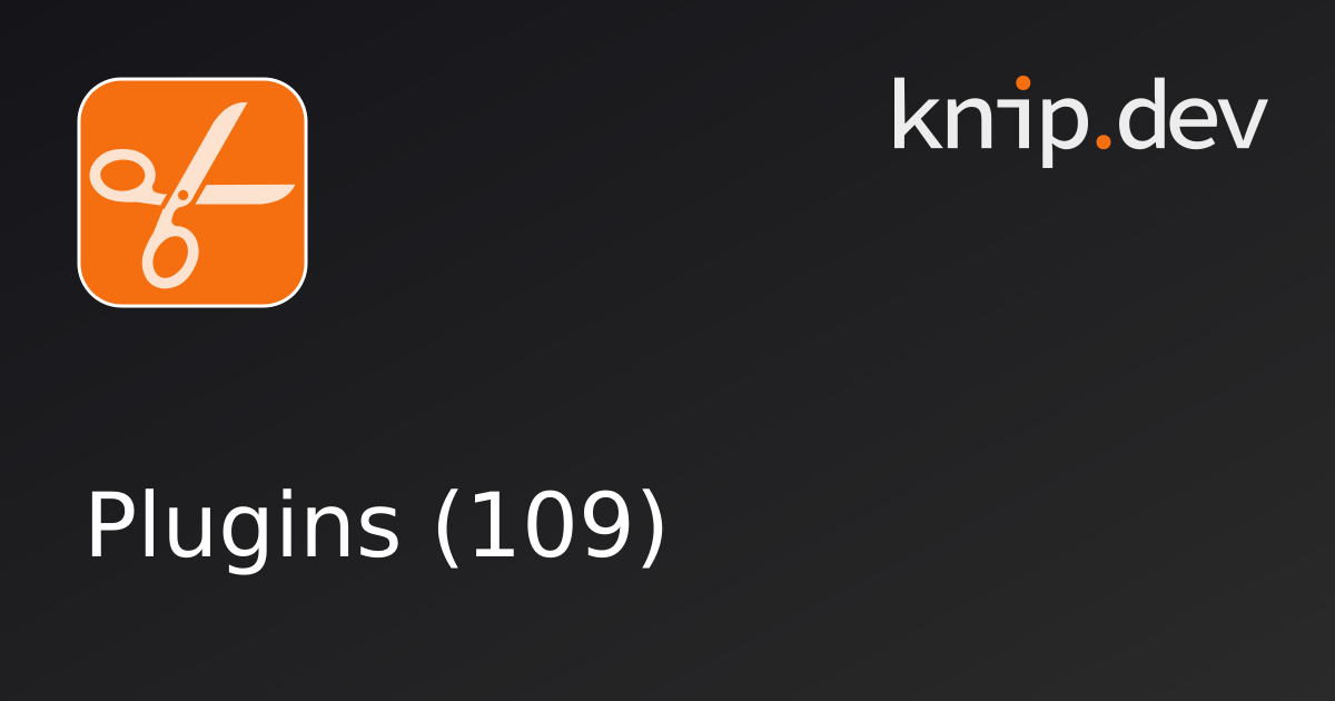Plugins 97 knip